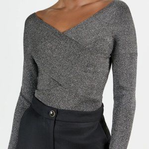 Ted Baker Off the Shoulder Knitted Top - Size 3